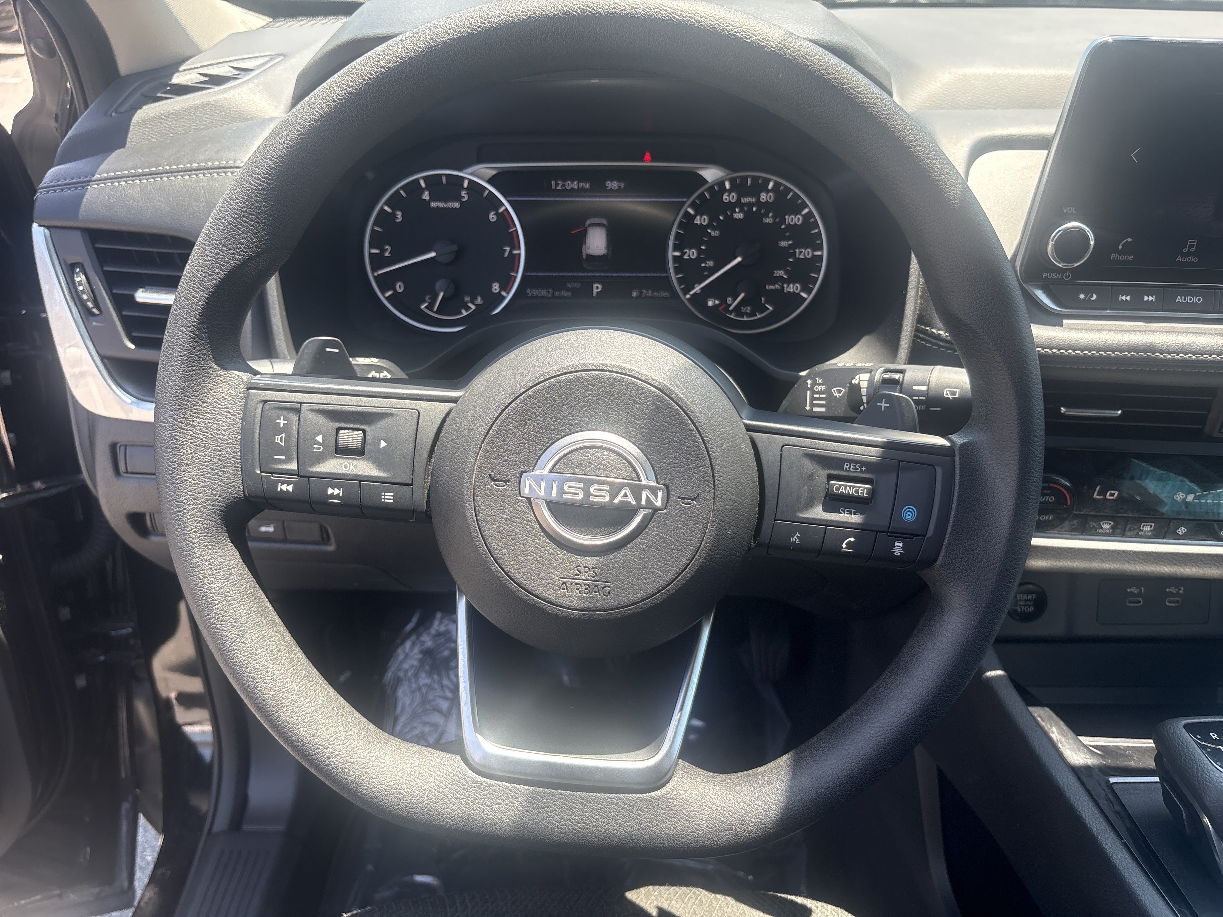 Used 2024 Super Black Nissan SV image 25
