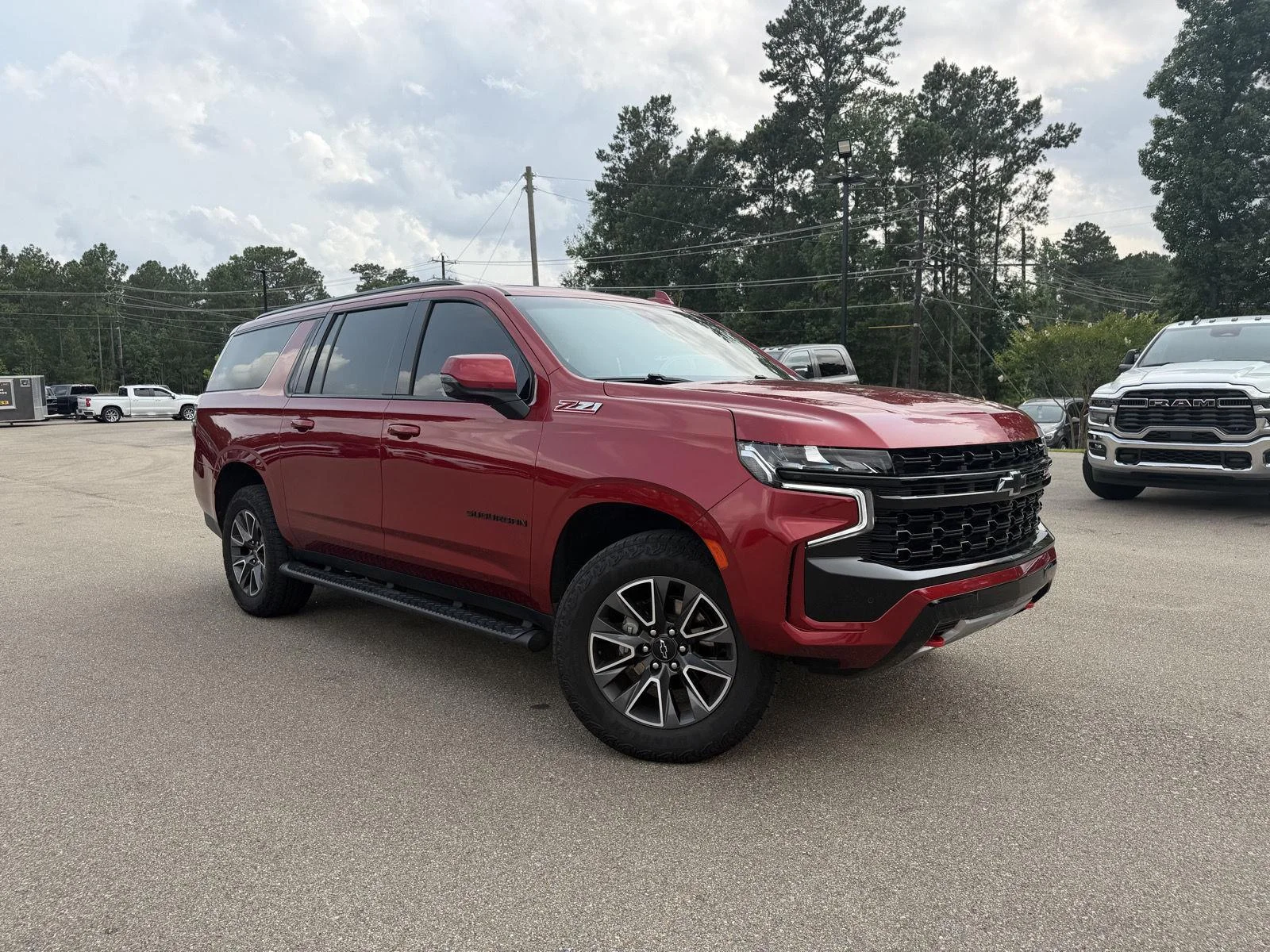 Used 2024 Radiant Red Tintcoat Chevrolet Z71 image 3