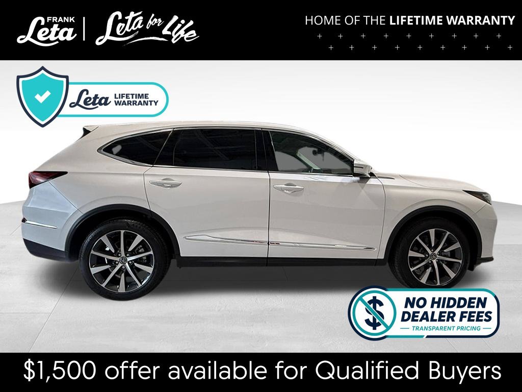 New 2026 Platinum White Pearl Acura w/Technology Package image 7