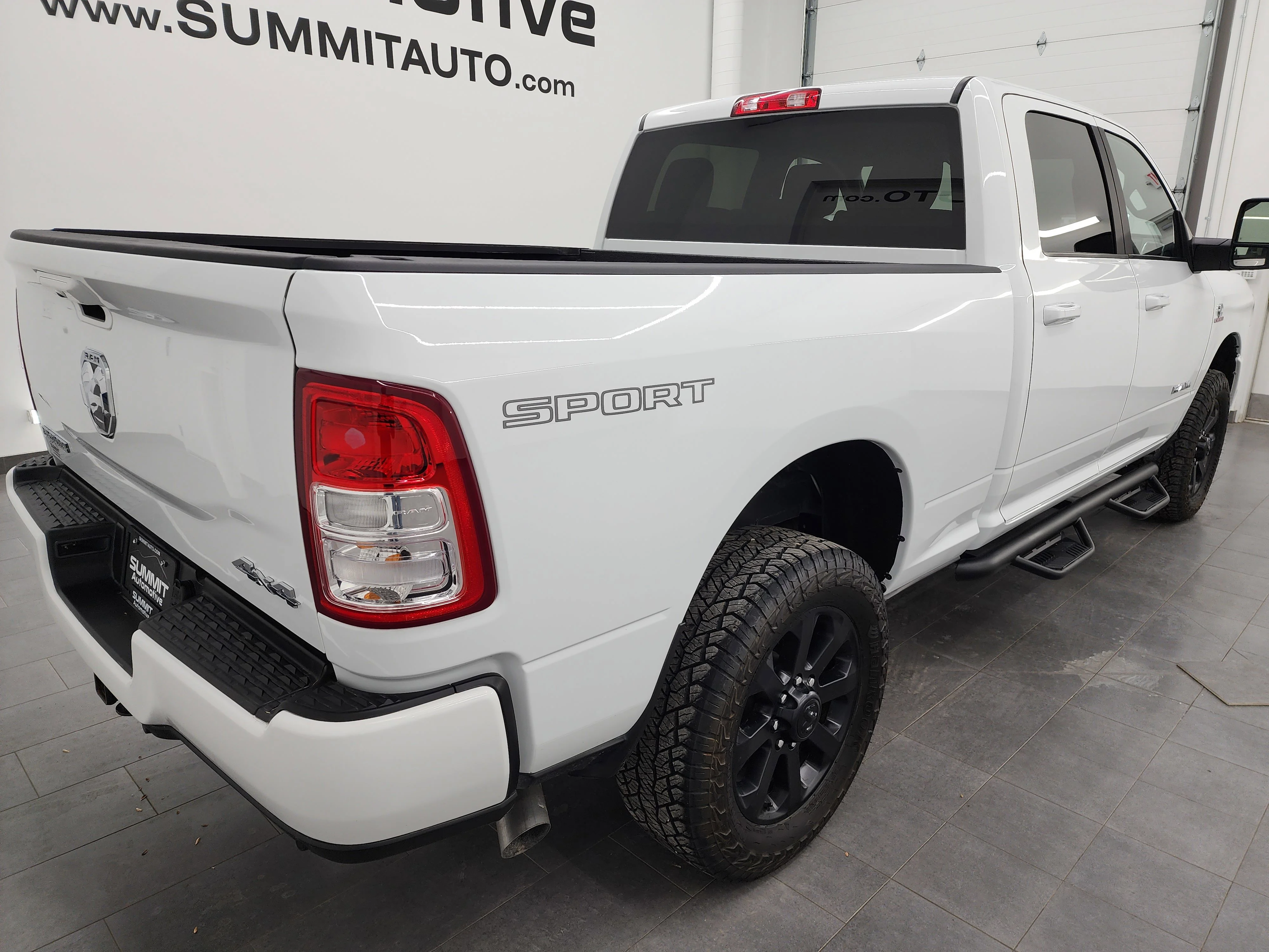 Used 2023 Bright White Clearcoat Ram Big Horn image 4