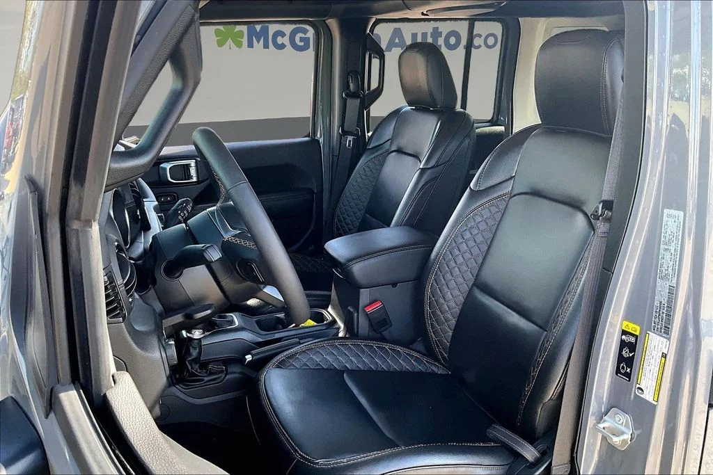 Used 2023 Gray Jeep Sahara 4xe image 24