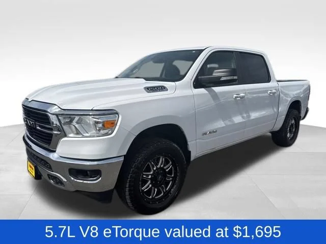 New 2020 Bright White Clearcoat Ram Big Horn image 3