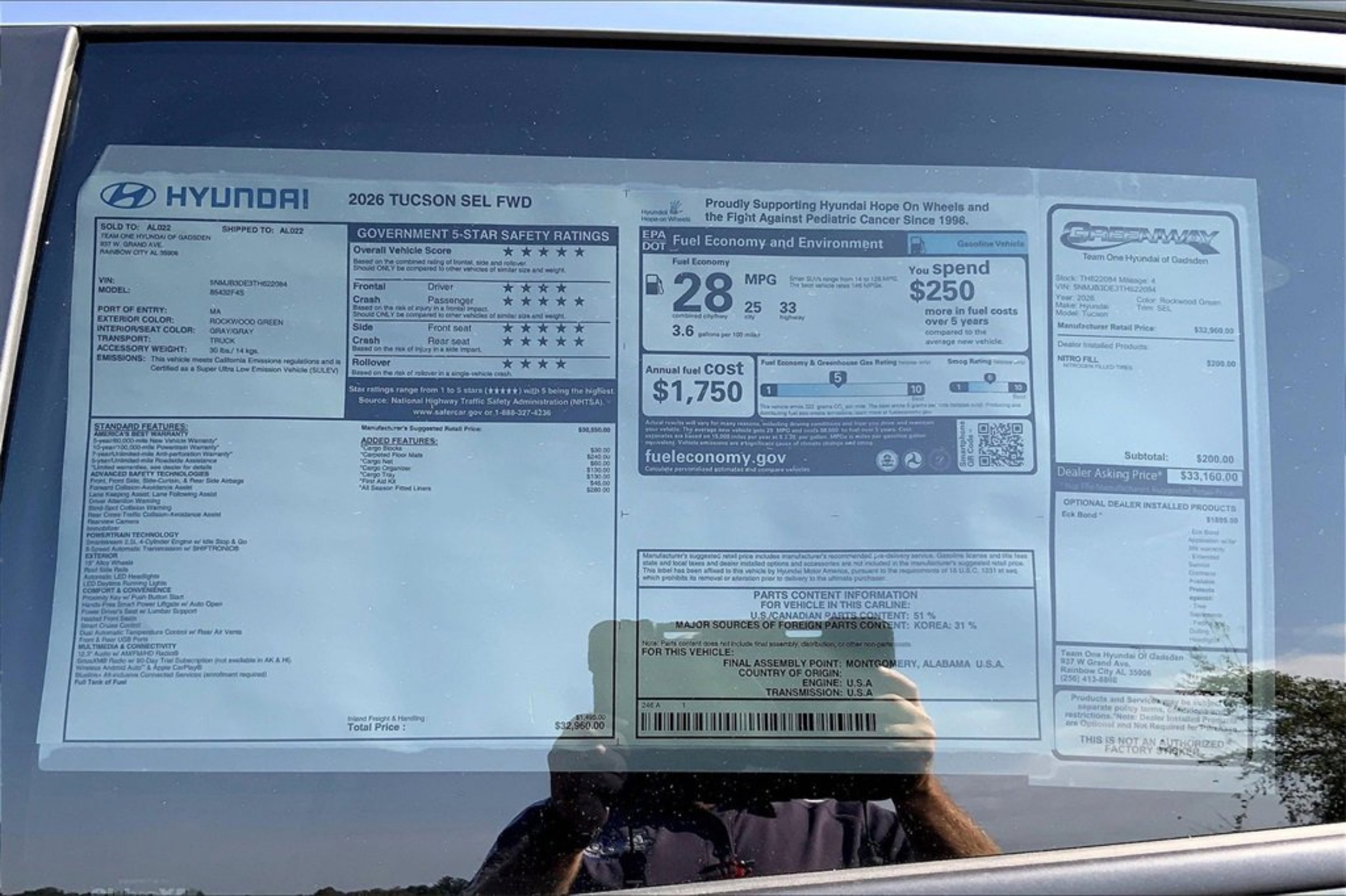 2026 Hyundai Tucson SEL - Photo 18