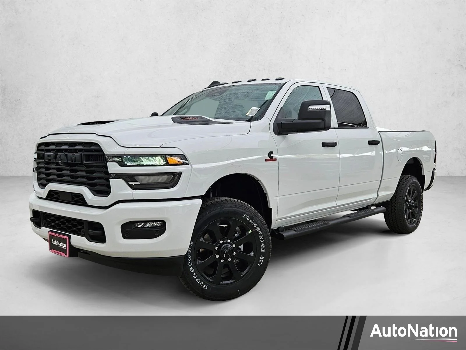 New 2026 Bright White Clear-Coat Exterior Paint RAM Black Express image 1