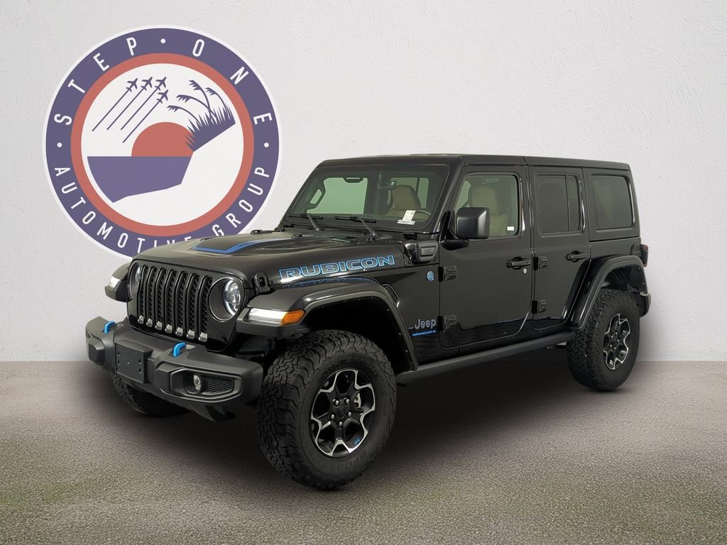 Used 2023 Black Jeep Rubicon 4xe image 1