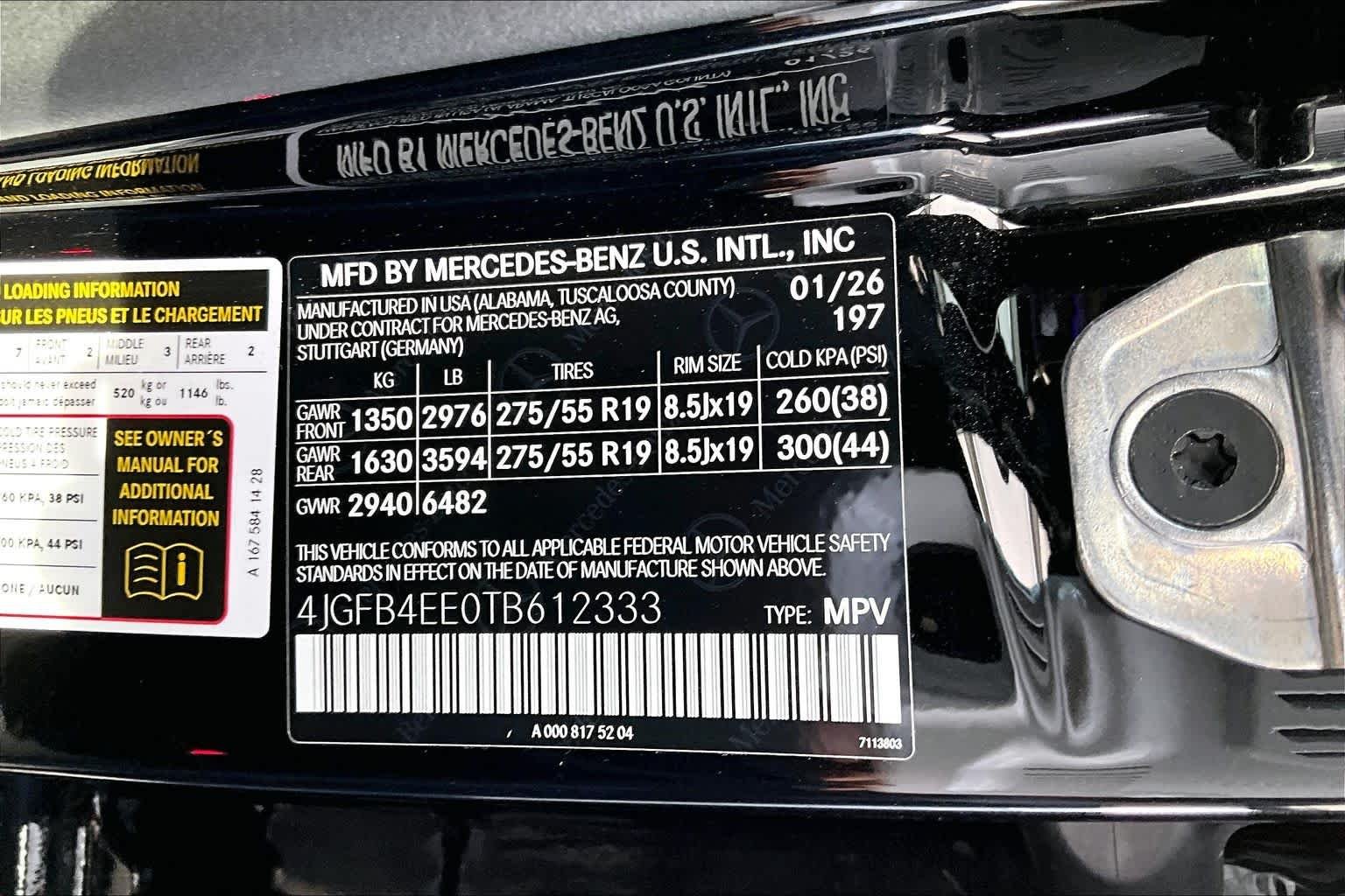 New 2026 Obsidian Black Metallic Mercedes-Benz GLE 350 image 16