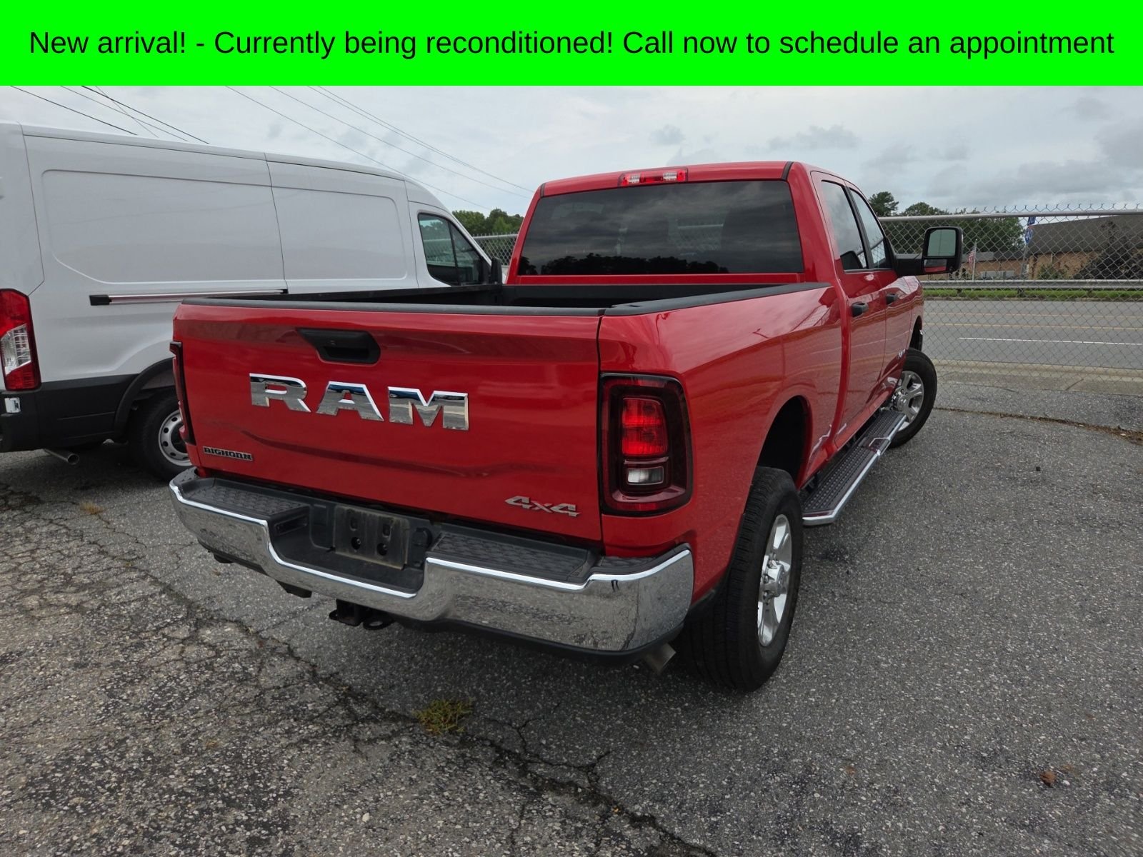 Used 2026 Flame Red Clearcoat Ram Big Horn image 5