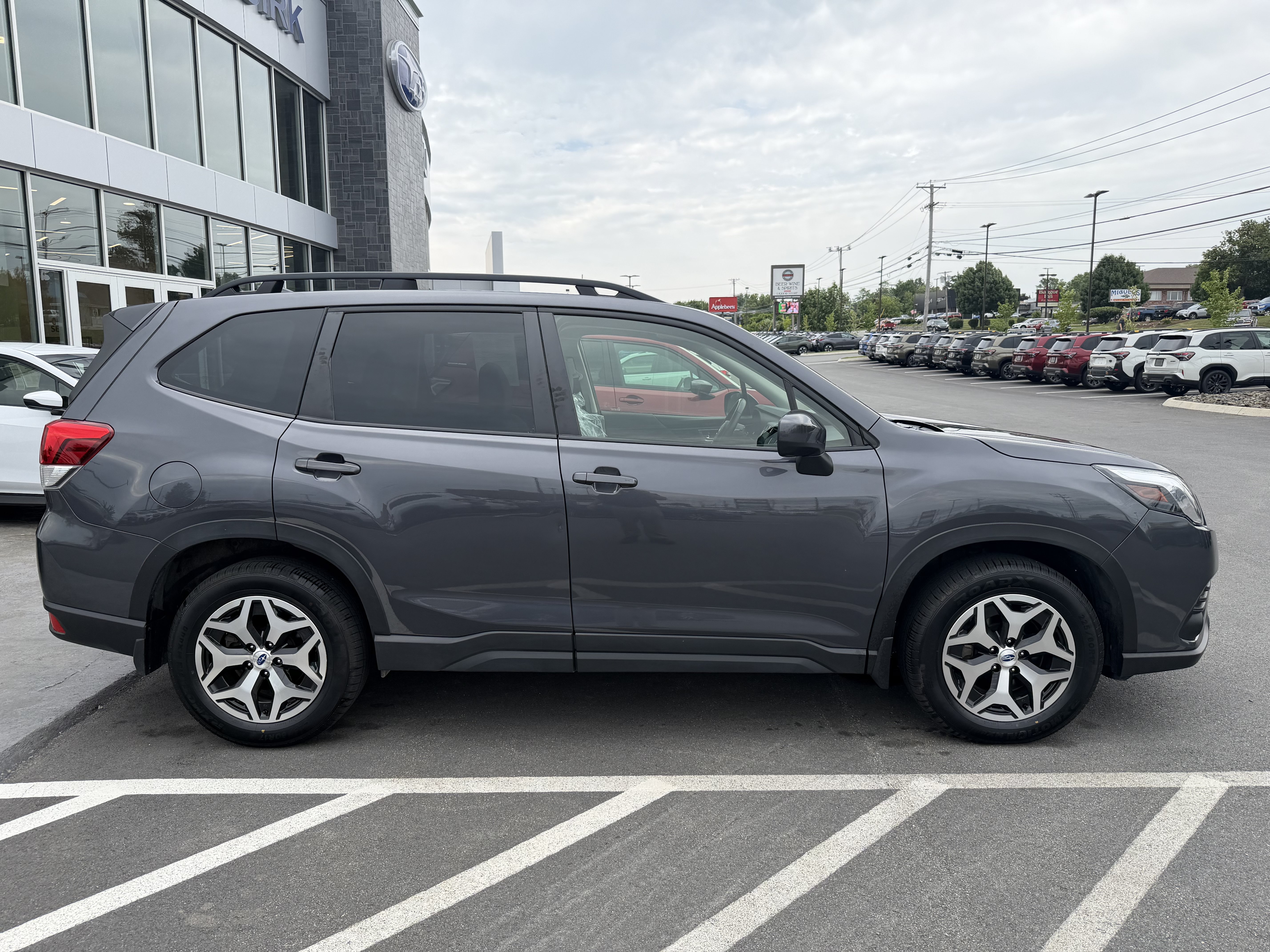 Used 2023 Magnetite Gray Metallic Subaru Premium image 6