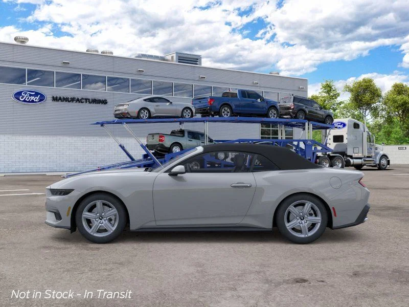 New 2026 Avalanche Gray Ford EcoBoost® Convertible image 3