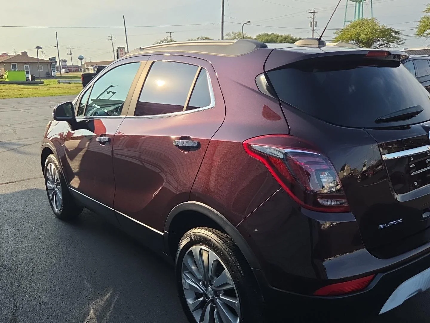 Used 2017 Black Cherry Metallic Buick Preferred image 5