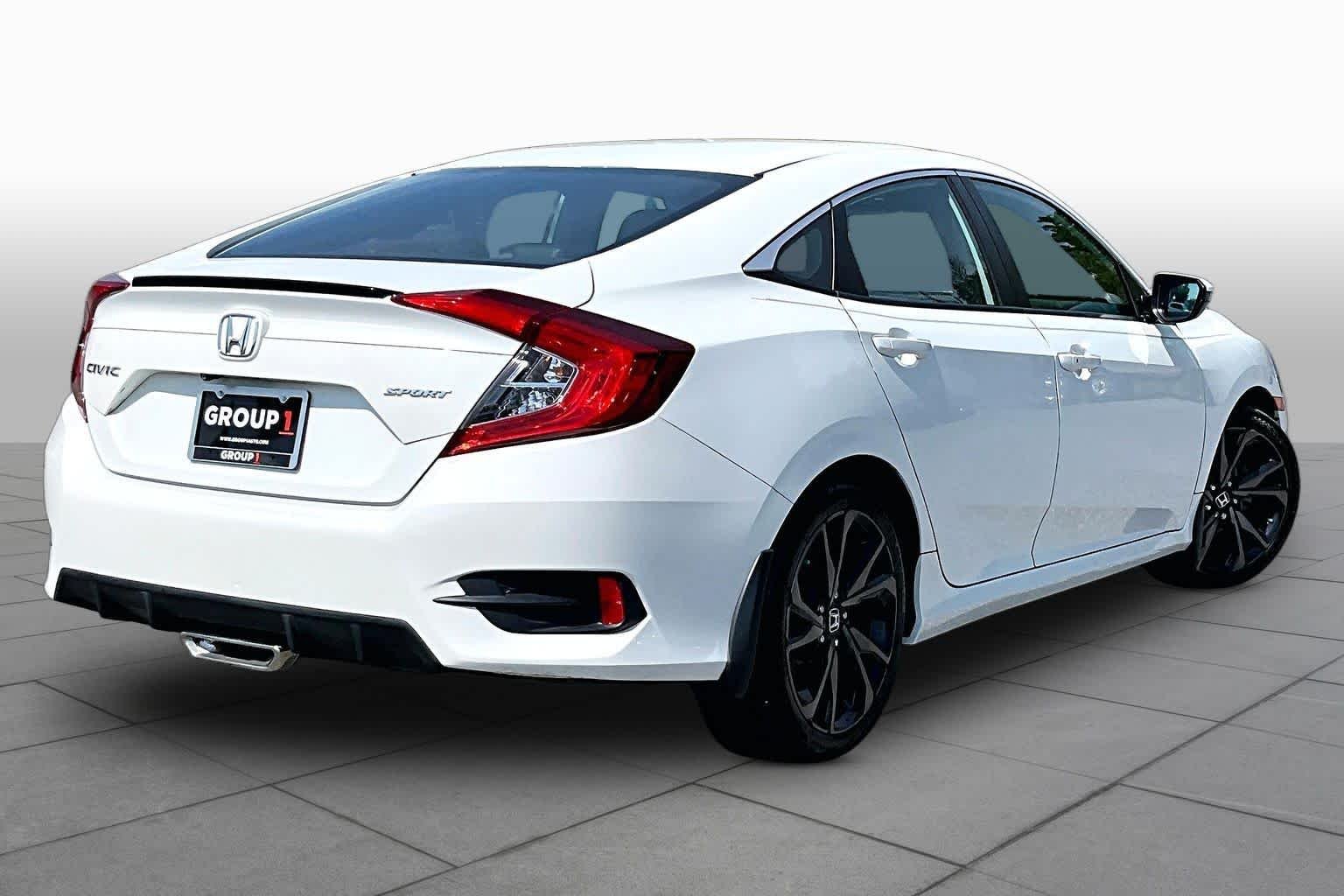 Used 2019 Platinum White Pearl Honda Sport image 13