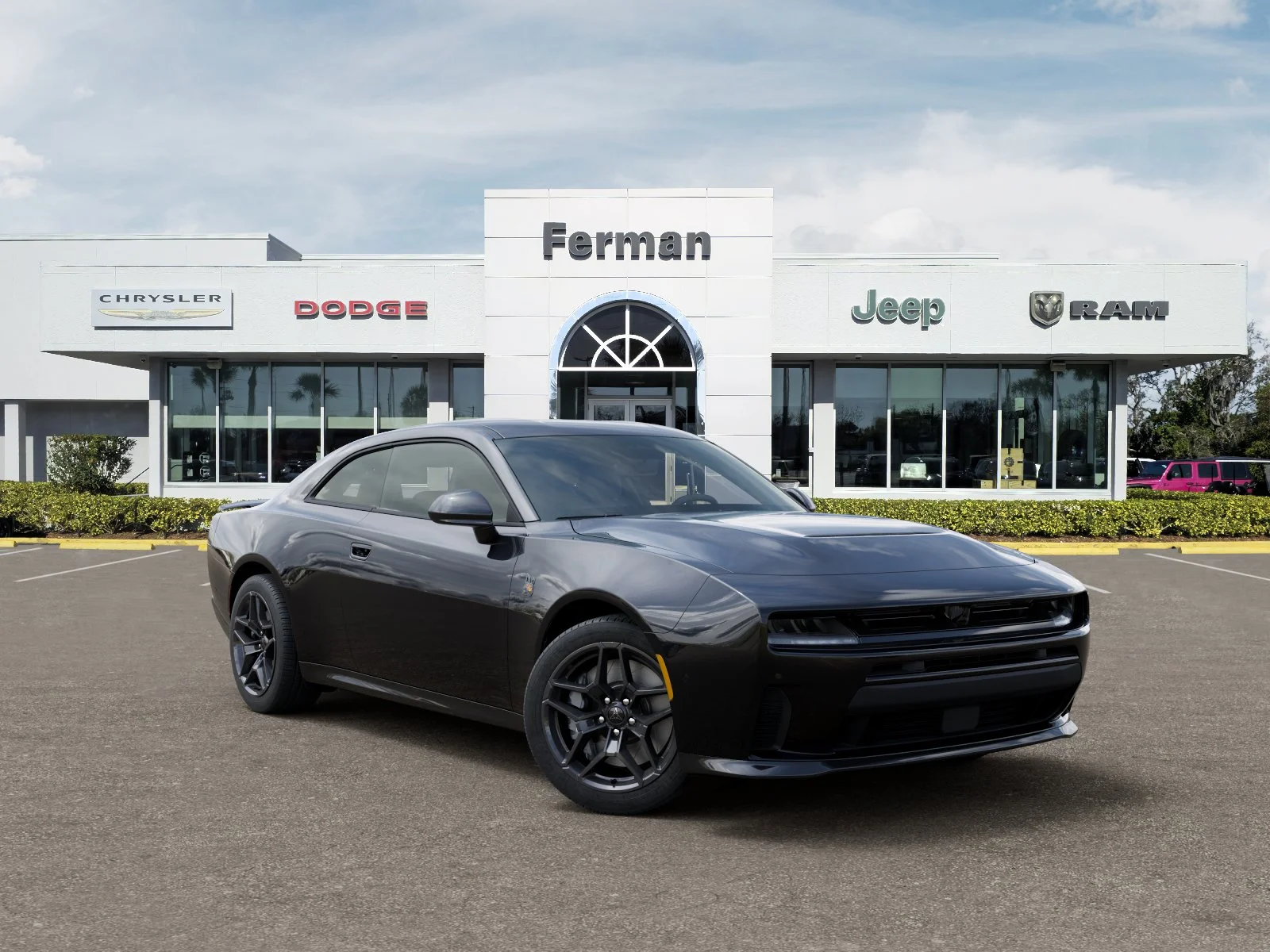 New 2026 Diamond Black Crystal Pearlcoat Dodge Scat Pack image 1
