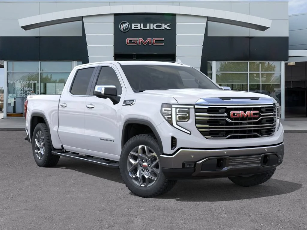 New 2026 Summit White GMC SLT image 7