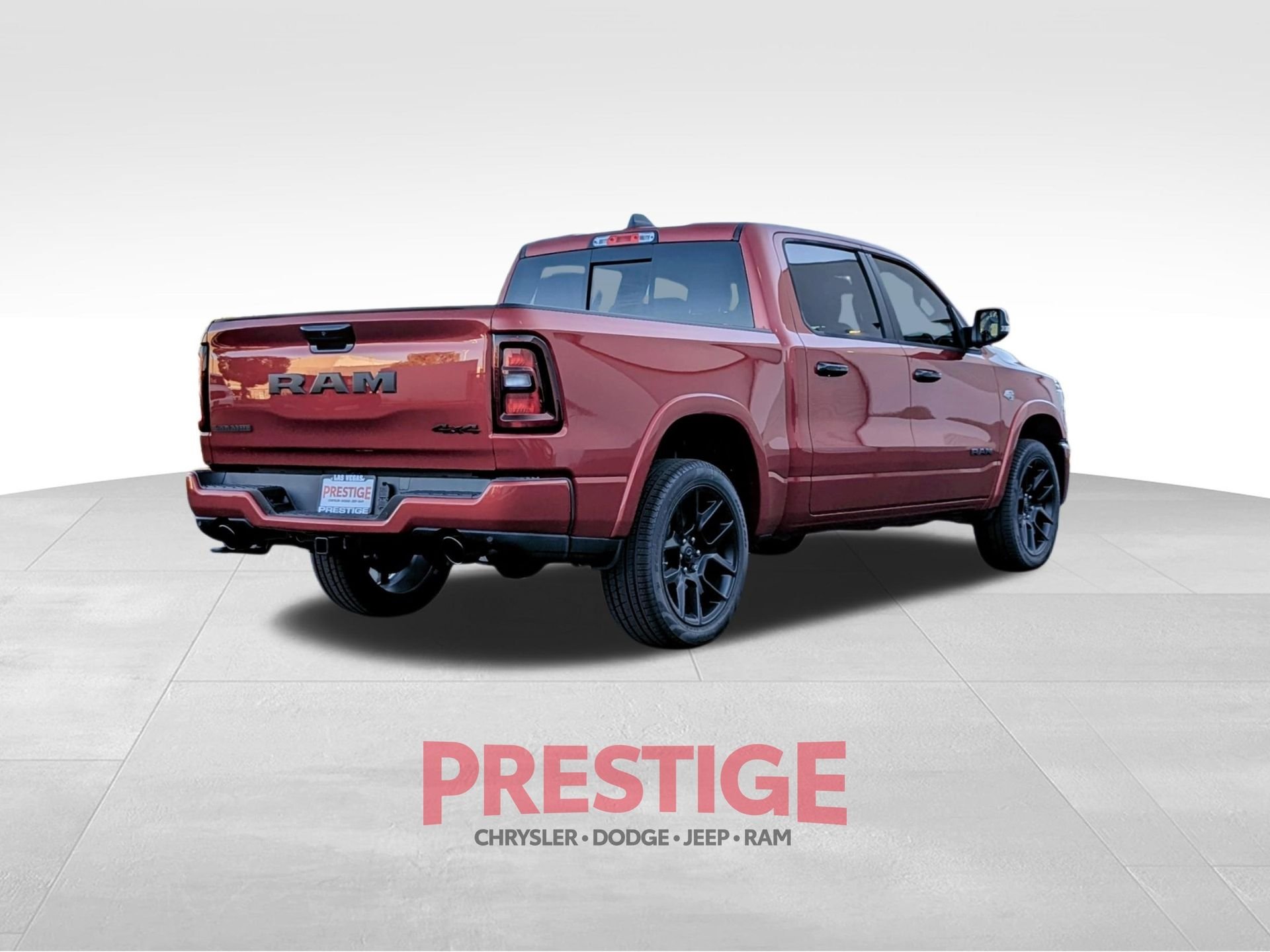 New 2026 Molten Red Pearl-Coat Exterior Paint RAM Laramie image 5