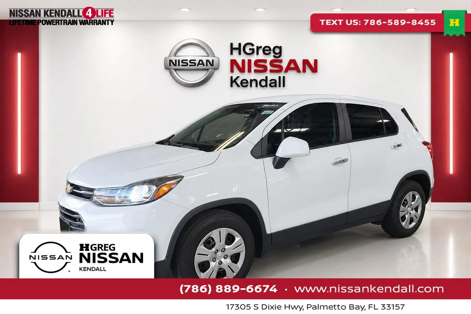 Used 2017 White Chevrolet LS image 1