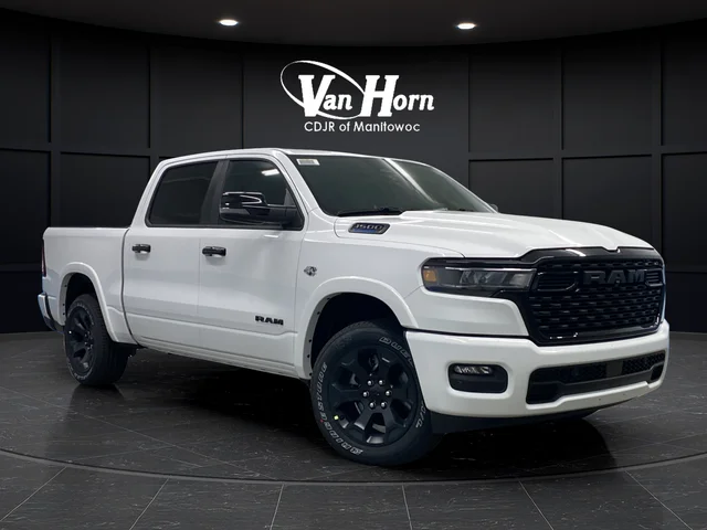 New 2026 Bright White Clear-Coat Exterior Paint RAM Big Horn/Lone Star image 1