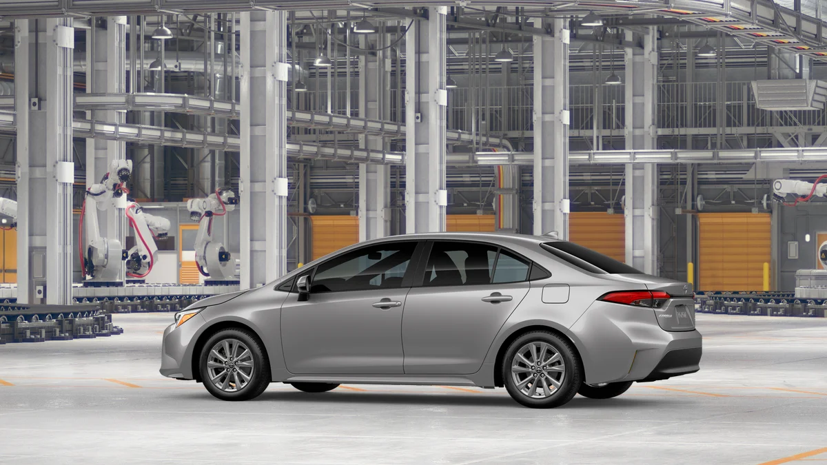 New 2026 Classic Silver Metallic Toyota Hybrid XLE image 5