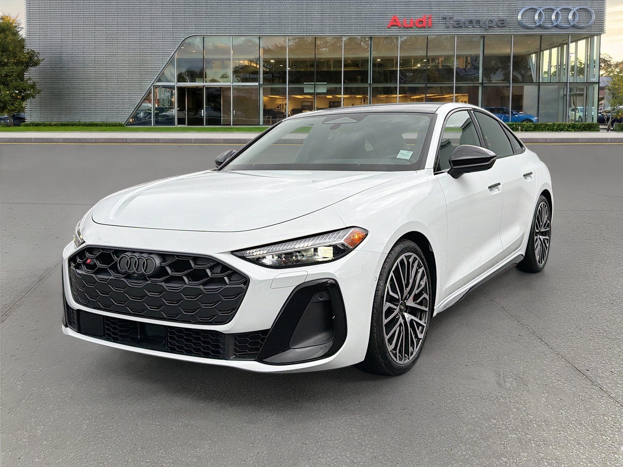 New 2026 Glacier White Metallic Audi Premium Plus image 7