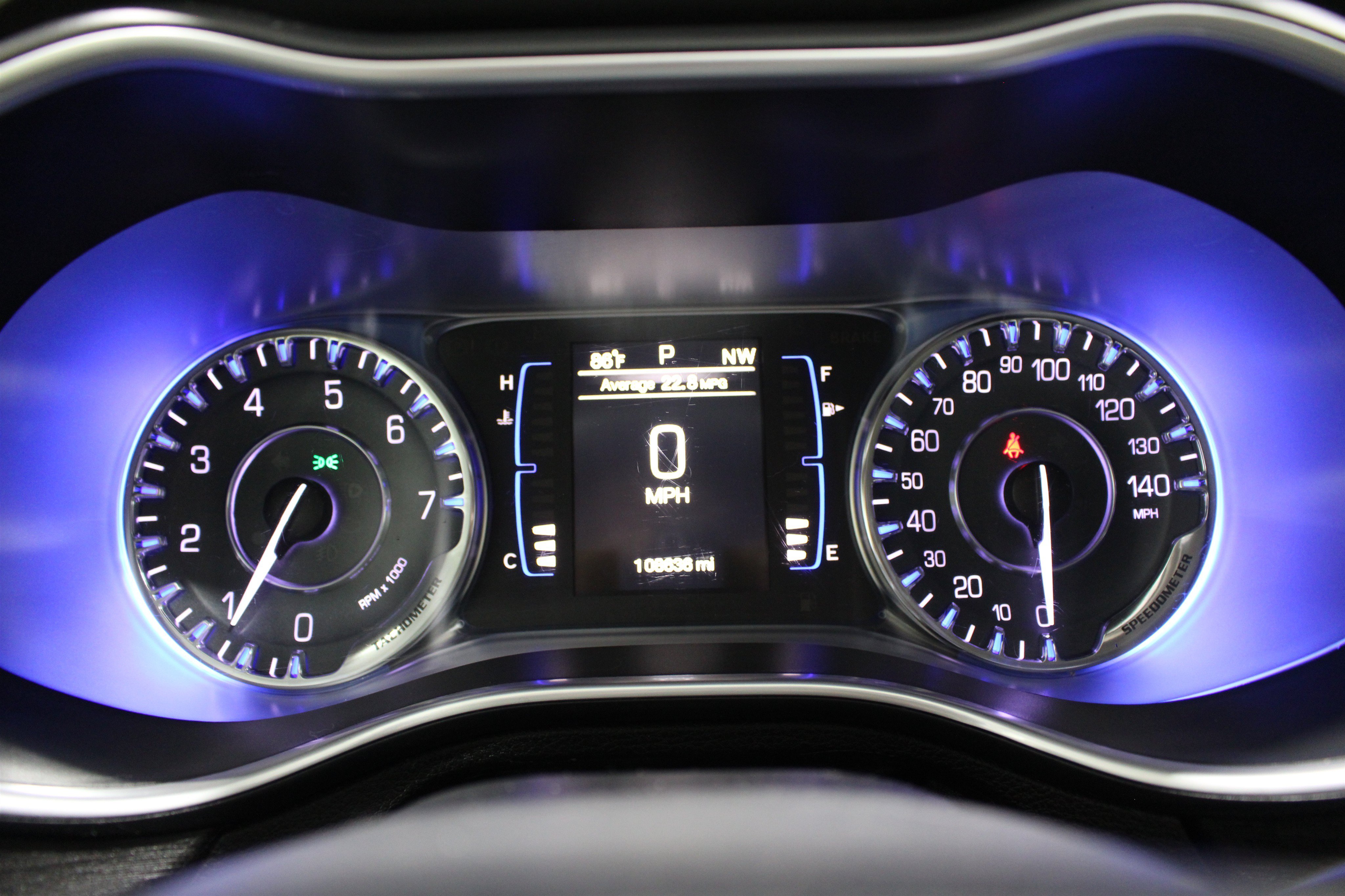 Used 2015 Vivid Blue Pearlcoat Chrysler Limited image 13