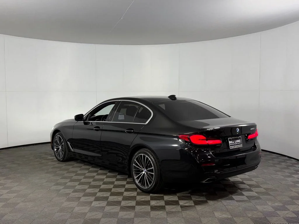 Certified Used 2023 Black BMW 530i image 9