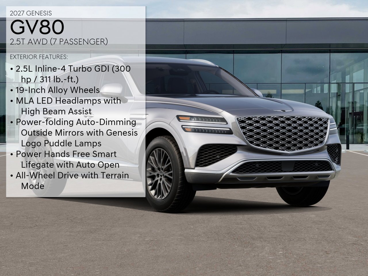 New 2027 Savile Silver Genesis 2.5T image 3