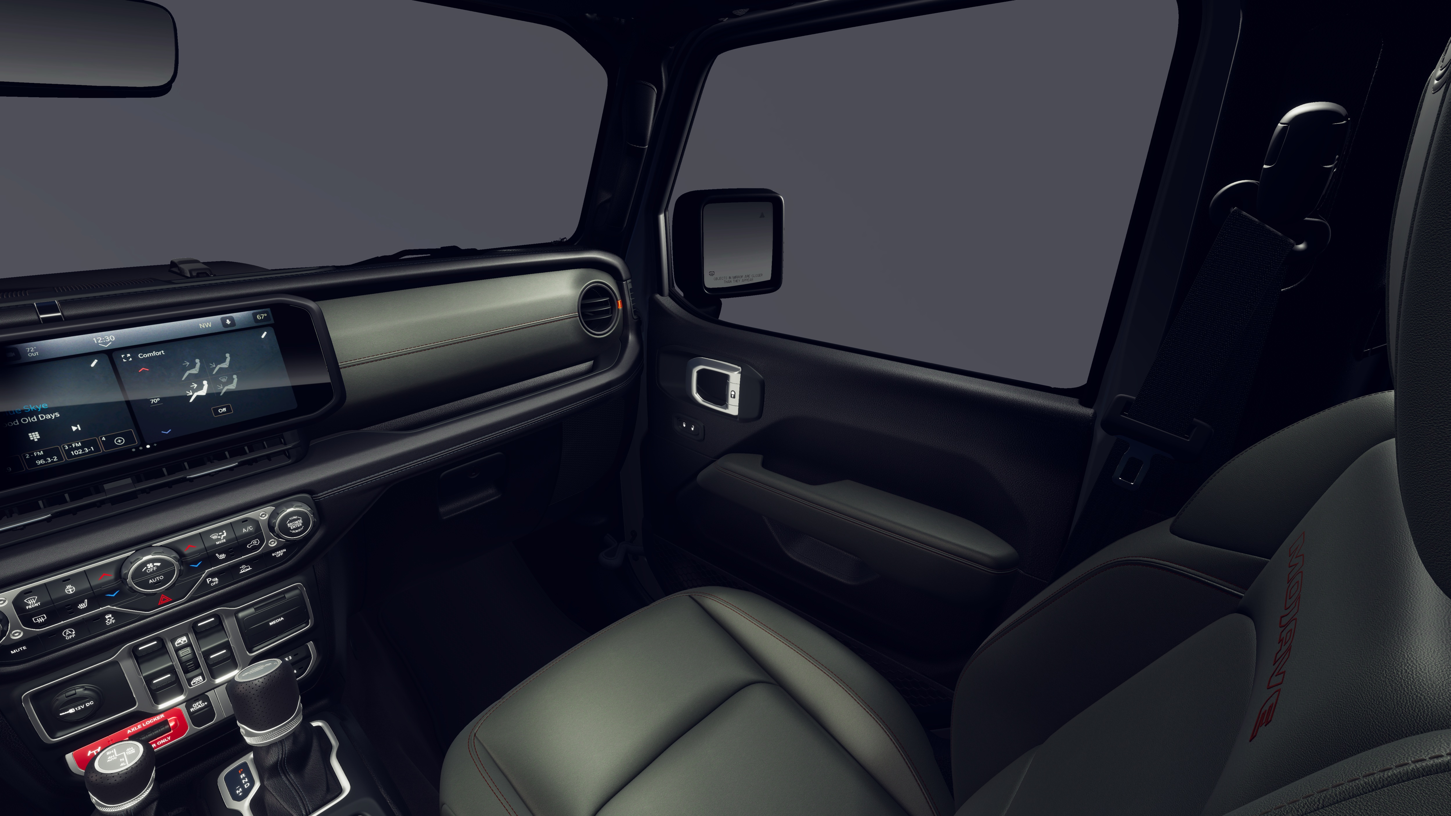 New 2026 Bright White Clear-Coat Exterior Paint Jeep Mojave image 19