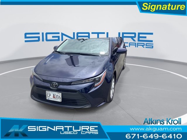 Used 2024 Blue Toyota LE image 4