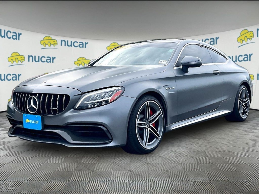 Used 2019 Gray Mercedes-Benz C 63 S AMG® image 3