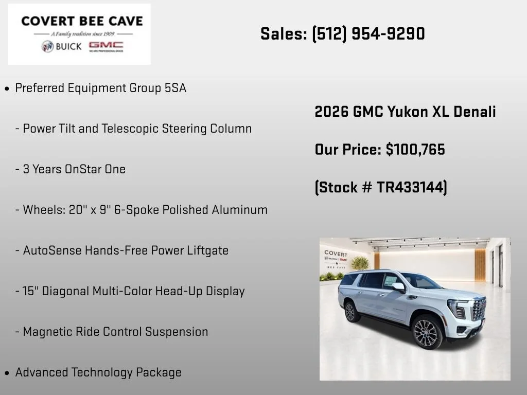 2026 GMC Yukon XL Denali - Photo 13