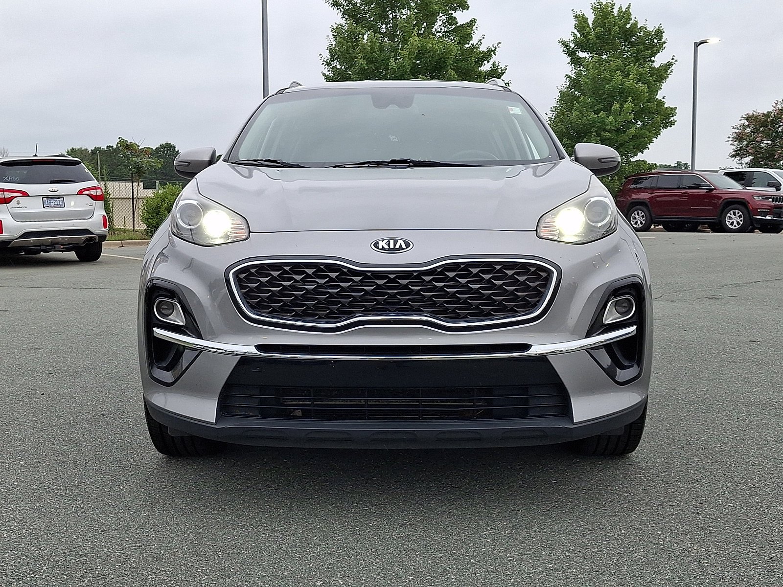 Used 2021 Steel Gray Kia EX image 2