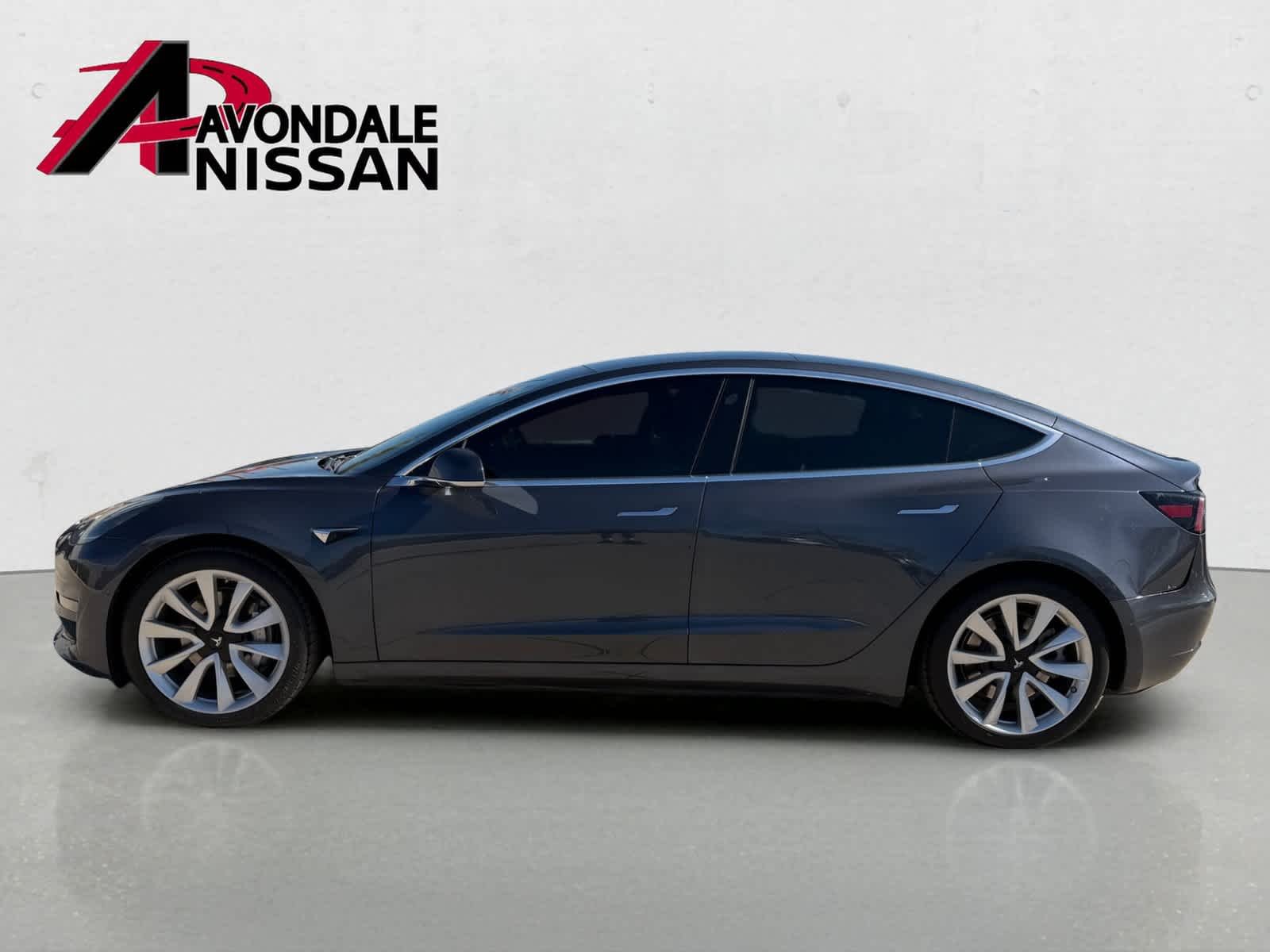 Used 2020 Gray Tesla Standard Range Plus image 3