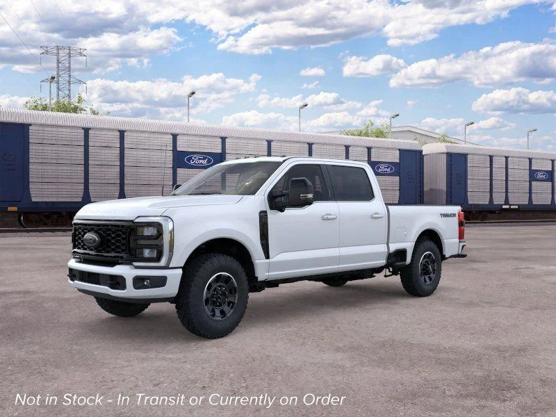 New 2026 Star White Metallic Tri-Coat Ford F-350® Lariat® image 2
