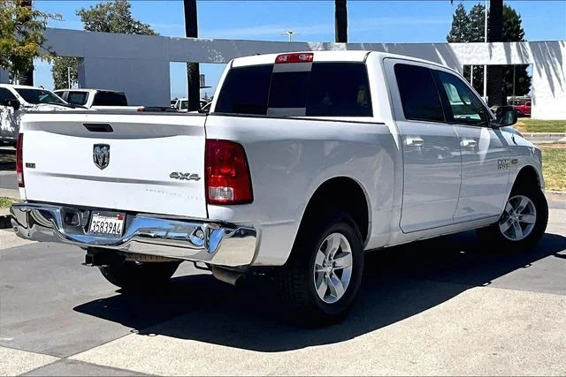 Used 2019 Bright White Clearcoat Ram SLT image 9