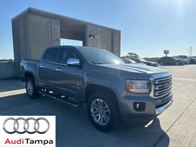 Used 2019 Satin Steel Metallic GMC 2WD SLT image 1