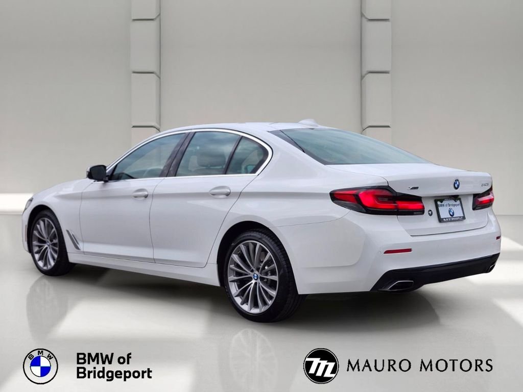 Certified Used 2023 White BMW 540i xDrive image 5