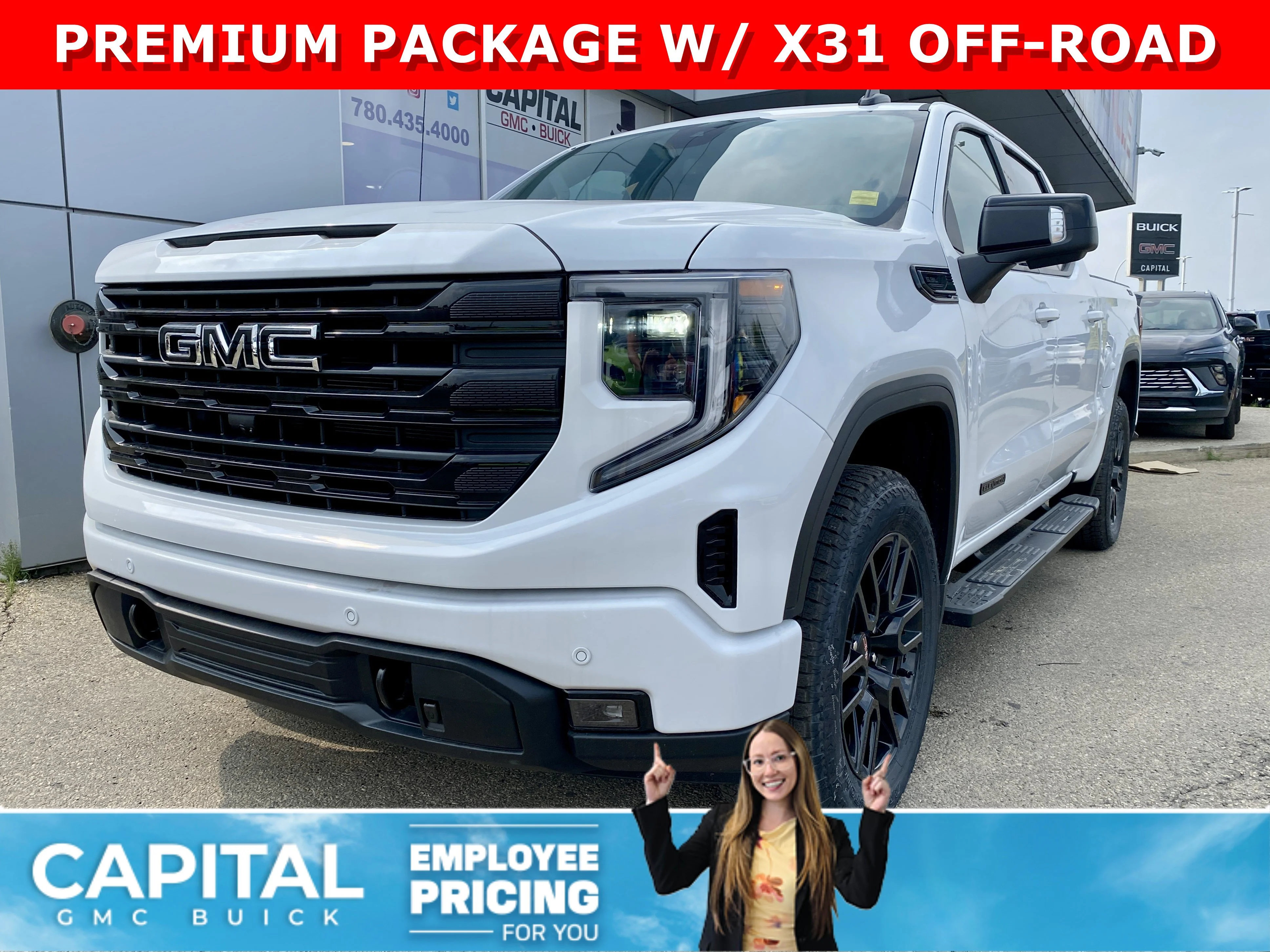 New 2026 Summit White GMC Elevation image 1