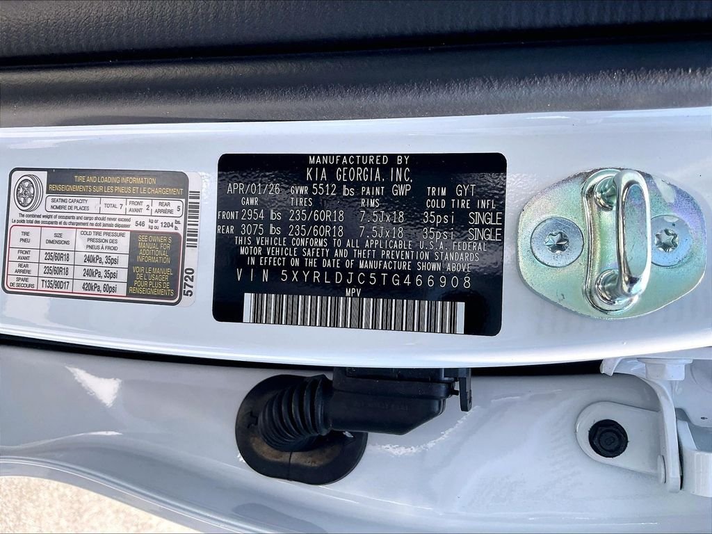 New 2026 Glacial White Pearl Kia S image 16