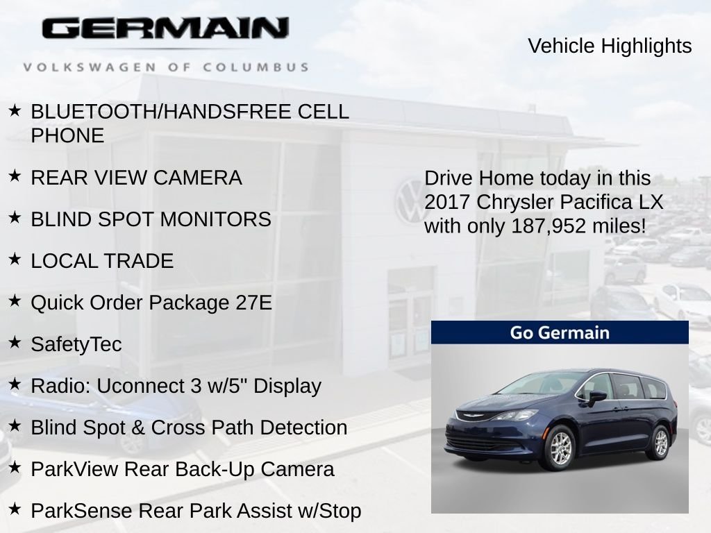 Used 2017 Blue Chrysler LX image 5