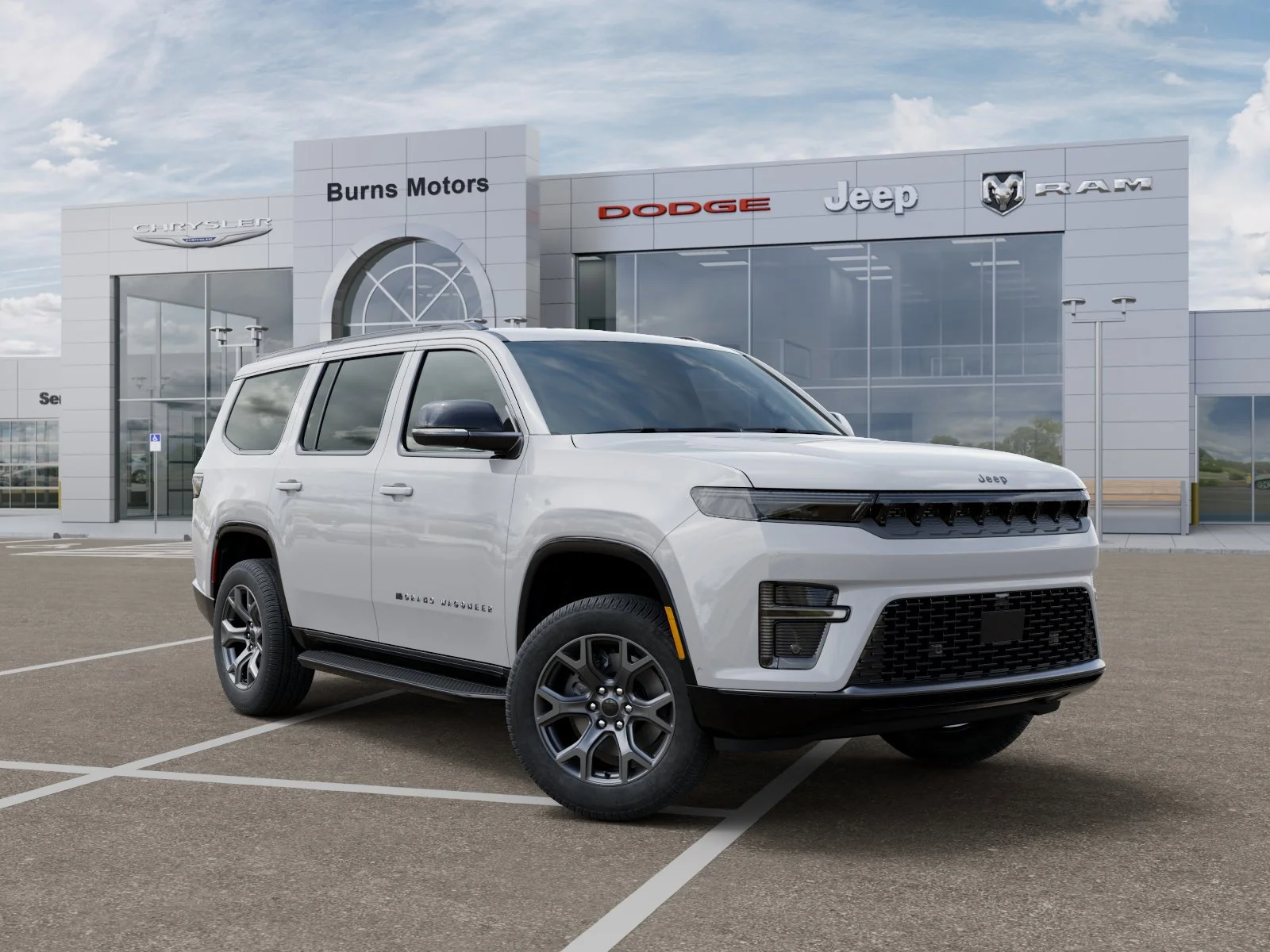 New 2026 Bright White Clear-Coat Exterior Paint Jeep Limited Altitude image 5