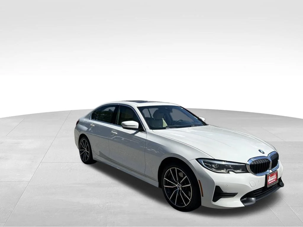 Used 2021 White BMW 330i xDrive image 8