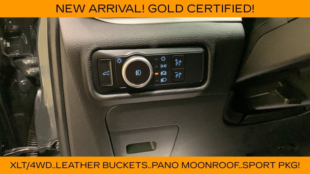 Certified Used 2023 Green Metallic Ford XLT image 34