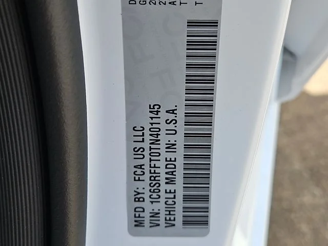 New 2026 Bright White Clear-Coat Exterior Paint RAM Big Horn/Lone Star image 10
