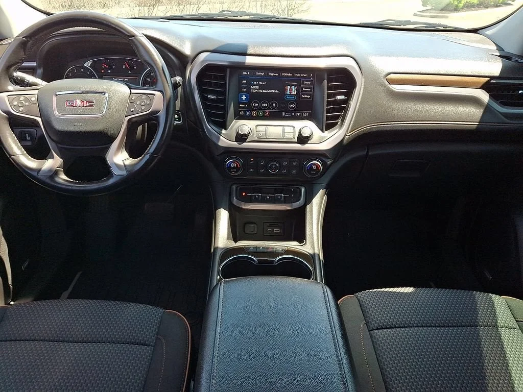 Used 2021 EBONY TWILIGHT METALLIC GMC AT4 image 49