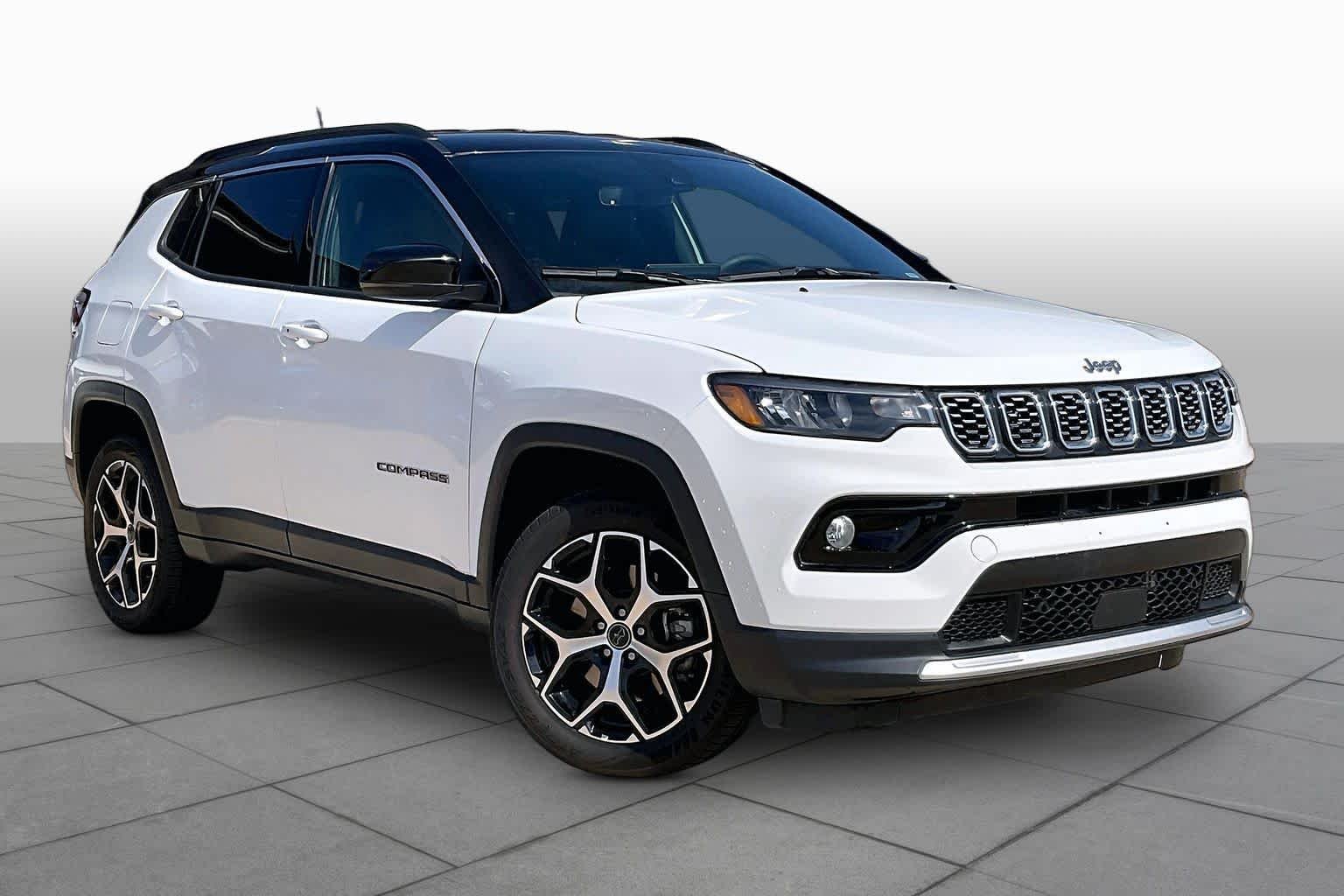 Used 2025 Bright White Clearcoat Jeep Limited image 3