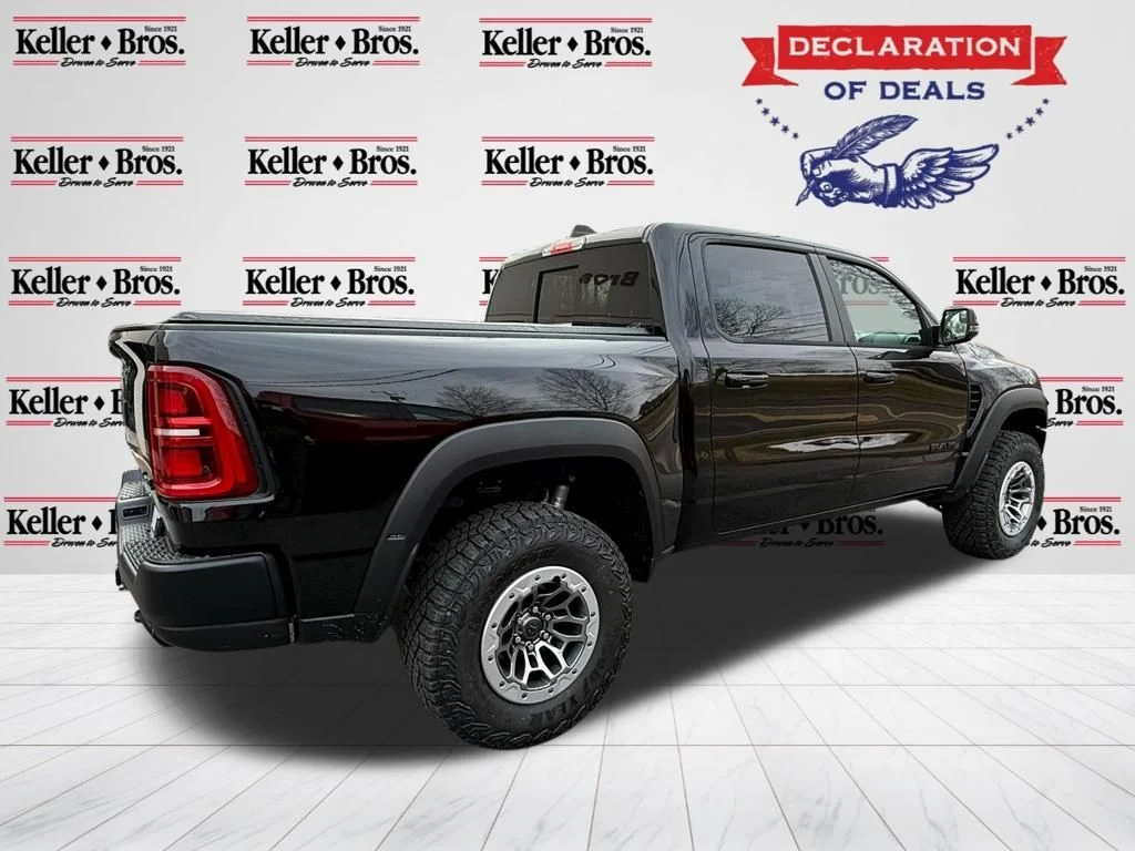 New 2026 Diamond Black Crystal Pearl-Coat Exterior Paint RAM RHO image 7
