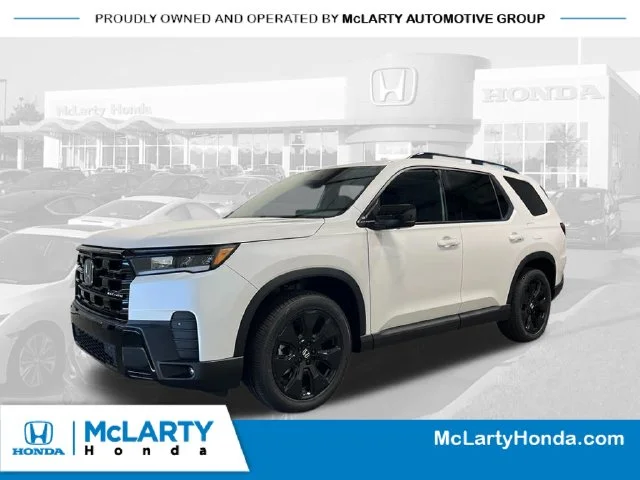 New 2026 Platinum White Pearl Honda Black Edition image 1