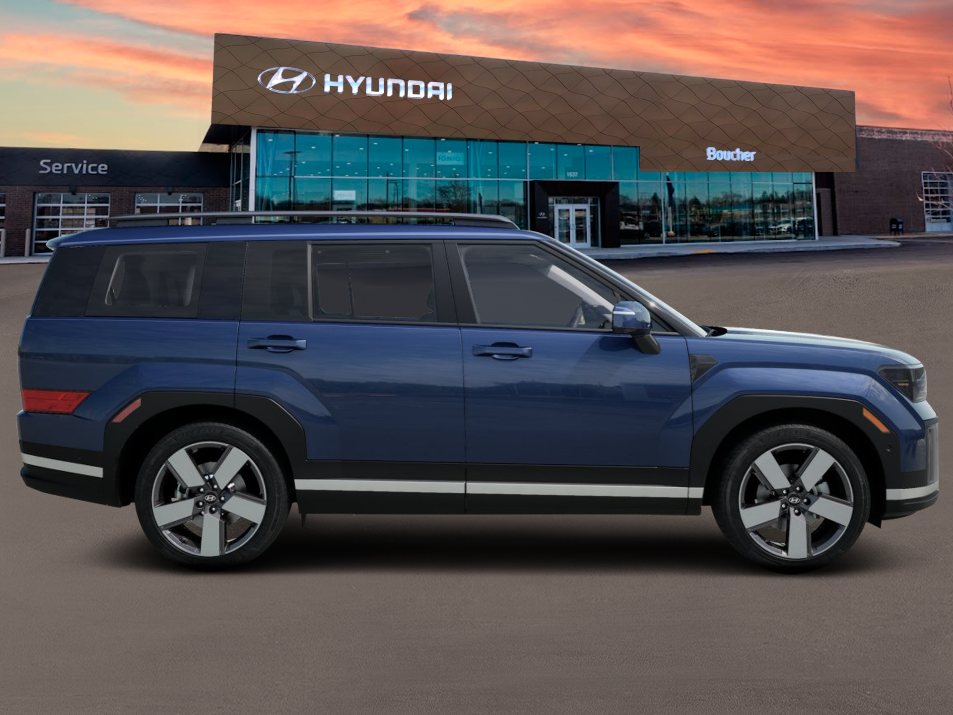 New 2026 Atlantis Blue Hyundai Limited image 6