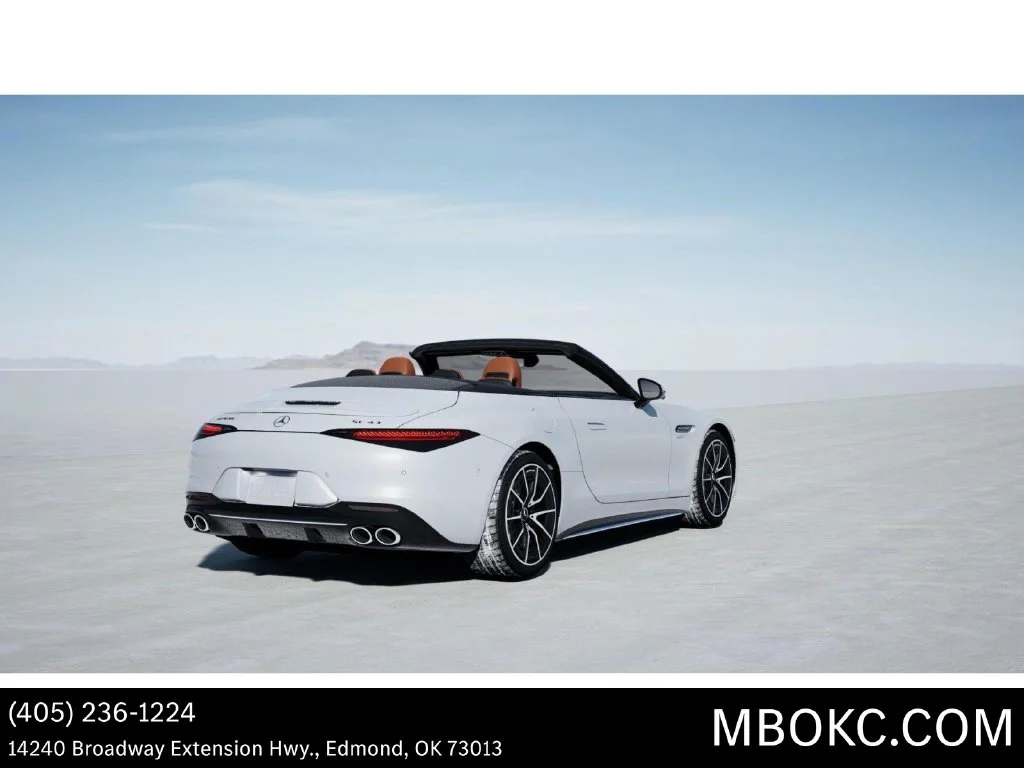 New 2027 MANUFAKTUR Moonlight White Metallic Mercedes-Benz AMG® SL 43 Roadster image 23