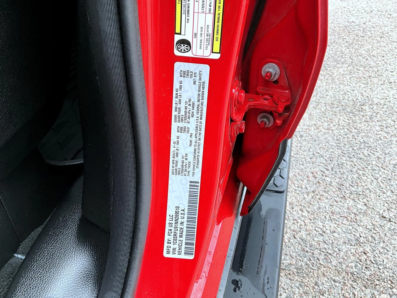 Used 2022 Red Ram TRX image 25