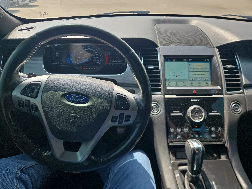 Used 2017 White Platinum Metallic Tri-Coat Ford SHO image 13